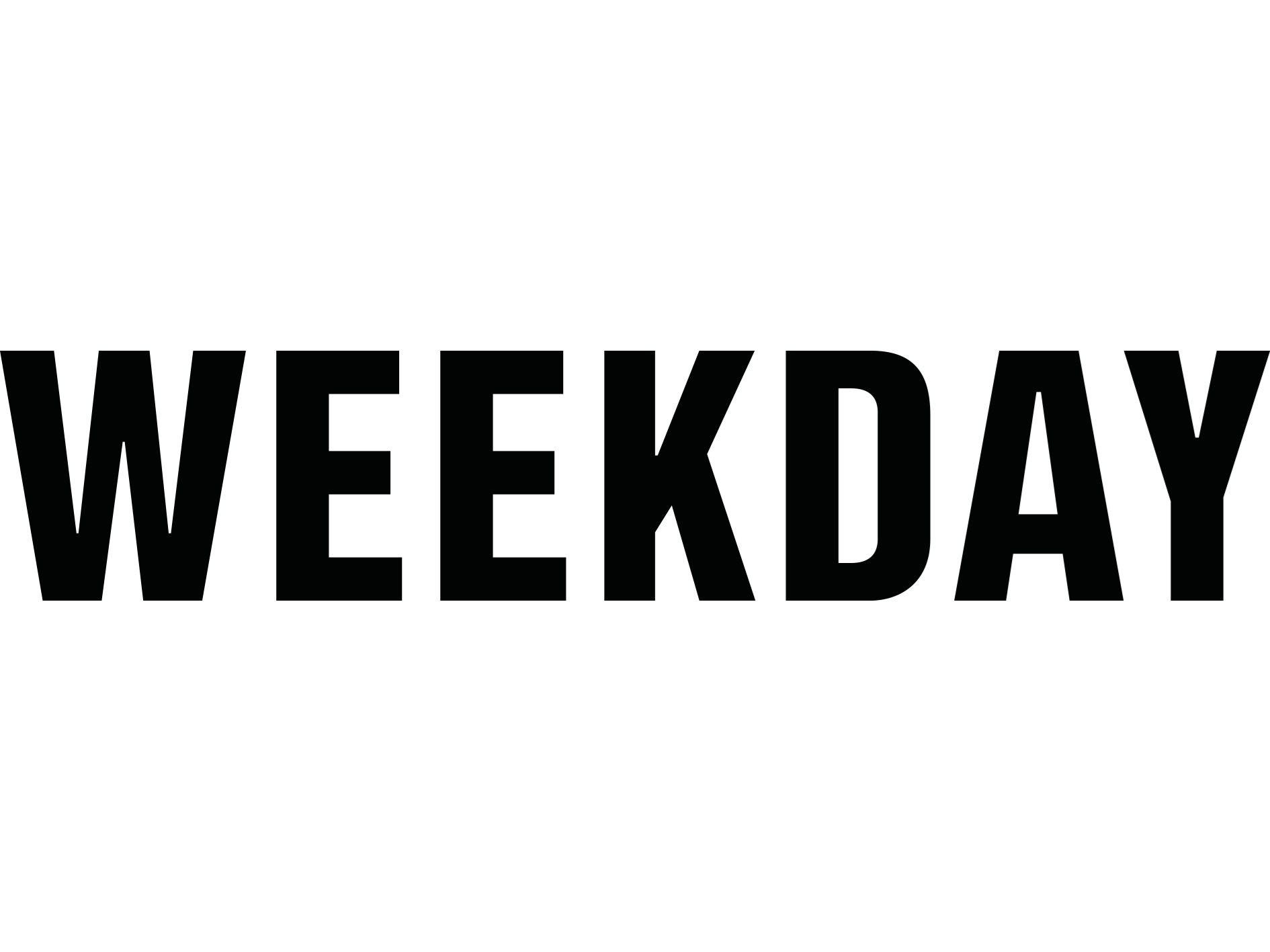 Logo of Weekday